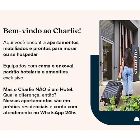 Charlie Itaim Bueno Brandao Daire Sao Paulo Dış mekan fotoğraf