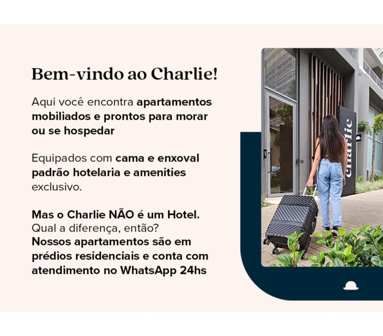 Charlie Itaim Bueno Brandao Daire Sao Paulo Dış mekan fotoğraf